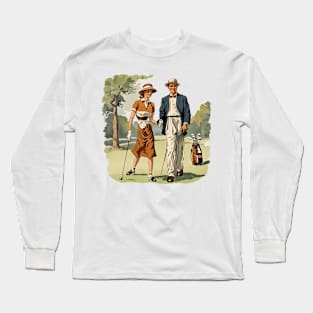 Vintage Golfers Long Sleeve T-Shirt